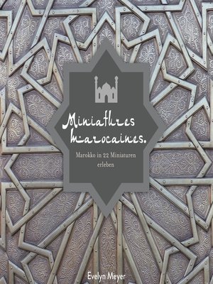 cover image of Miniatures marocaines.